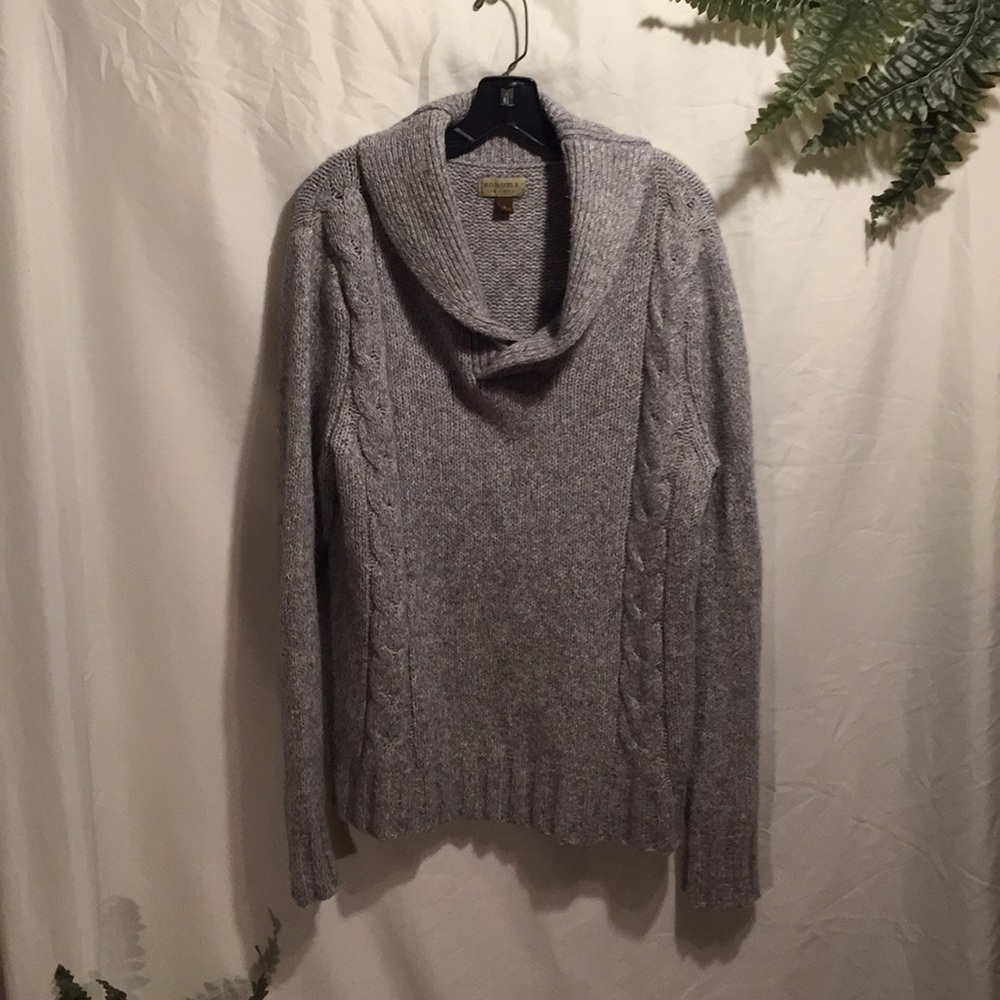 Sonoma heavy thick collar sweater